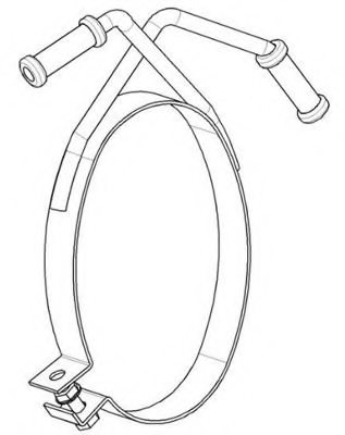 FONOS 80598 Holder, exhaust system